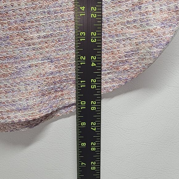 SHEIN Curve Women’s 1XL Multicolor Knit Hoodie Pullover 95% Polyester 5% Elastan - Picture 12 of 16